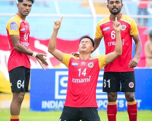 কলকাতা ফুটবল লিগ ২০২৫  সুপার সিক্স            ইস্টবেঙ্গল এফসি : 3   ডায়মন্ড হারবার এফসি : 1