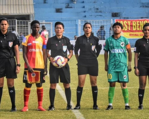 ইন্ডিয়ান ওমেন্স লিগ ২০২৫-২৬-  ইস্টবেঙ্গল এফসি : ২   গাড়োয়াল ইউনাইটেড : ১