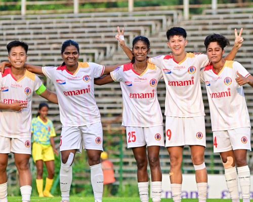 কন্যাশ্রী কাপ ২০২৬:  East Bengal FC : ৬  West Bengal Police SC : ০