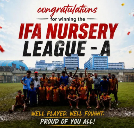 IFA Nursery Football League – Group A: East Bengal FC Crowned Champions