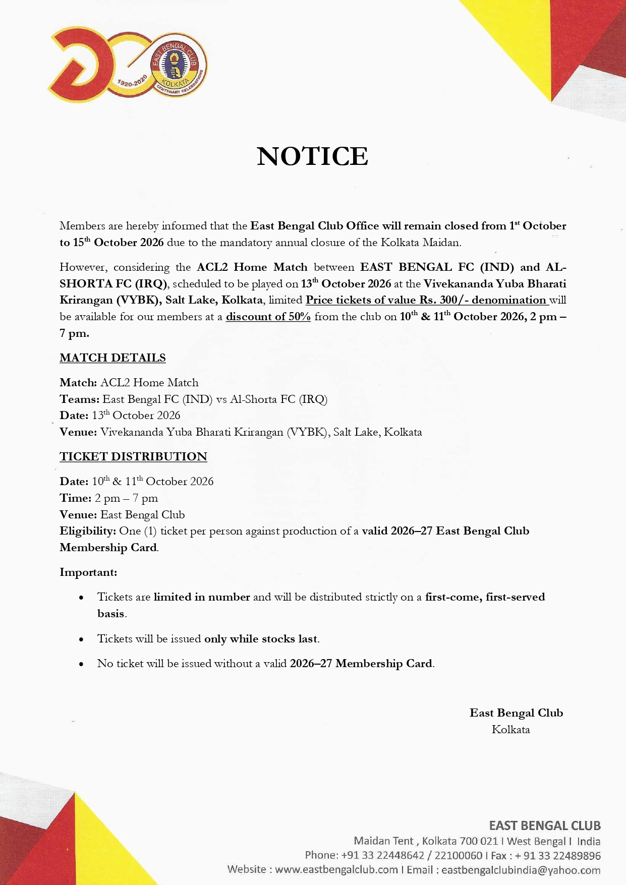 Notice 6410